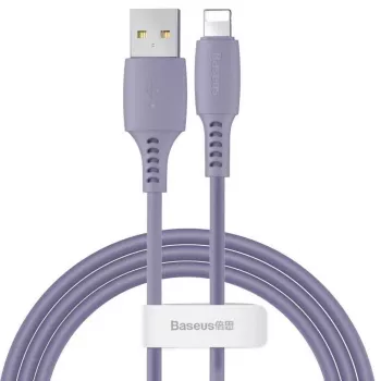 Baseus Yiven Cable USB-A to Lightning 2.4A 1.8m Blue Purple