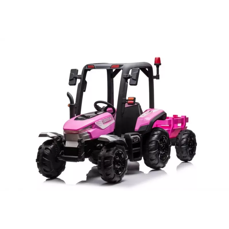 Traktor na baterie BLT-206 Różowy