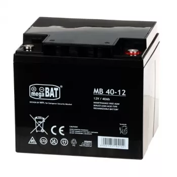 BATTERY TECH Battery 12V/40AH-MB megaBAT VRLA AGM