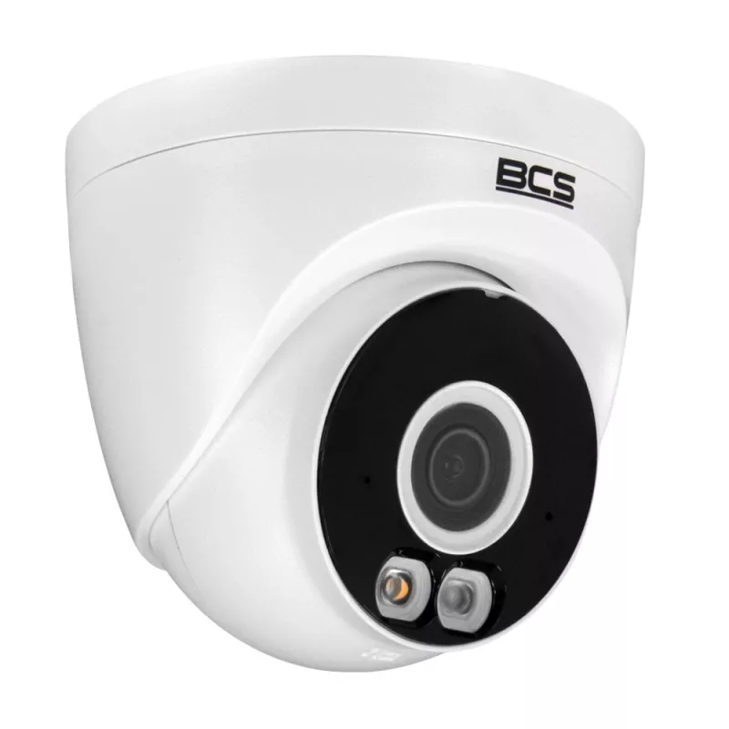 BCS 5MP IP Kopułkowa Kamera BCS-L-EIP15FSR3L3-W-Ai z Wi-Fi, PoE, AI, 2.8mm, IP67, IK10