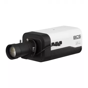 BCS 5MP zewnętrzna kamera bullet z AI, obiektyw 2,8 mm, IR 30 m, PoE