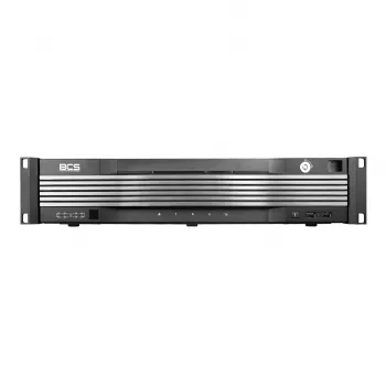 BCS 64-kanałowy rejestrator IP NVR 4K U-NVR6408R-A-4K z 2x12TB HDD