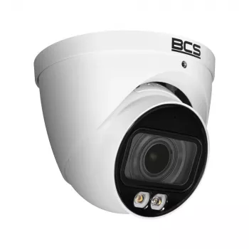 BCS 6MP IP Dome Camera BCS-L-EIP56VCR5L4-Ai1 z obiektywem zmotoryzowanym varifocal, AI Analytics, PoE, IP67, IK10