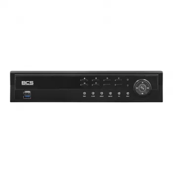 BCS 8-kanałowy 4K PoE Rejestrator Sieciowy NVR z dyskiem 6TB, BCS-U-NVR0802-A-4K-8P(6TB)