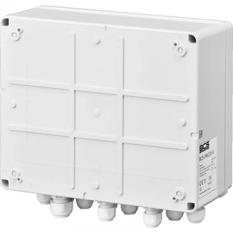 BCS 8MP kamera IP typu bullet z silnikowym obiektywem zmiennoogniskowym, 50m IR, IP67, IK10, PoE