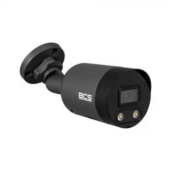 BCS 8MP IP Turret Camera 2.8mm Fixed Lens AI Smart IR 40m PoE IP67
