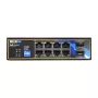 BCS BCS-B-ISP08G-2SFP Przełącznik przemysłowy niezarządzalny, 8 portów Gigabit + 2 SFP, szyna DIN