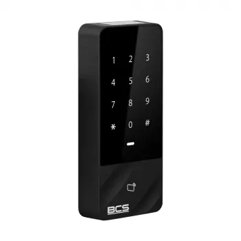 BCS-L-CKA-M1Z(2) Samodzielny czytnik kontroli dostępu z dotykową klawiaturą, MIFARE 13.56MHz, IP65