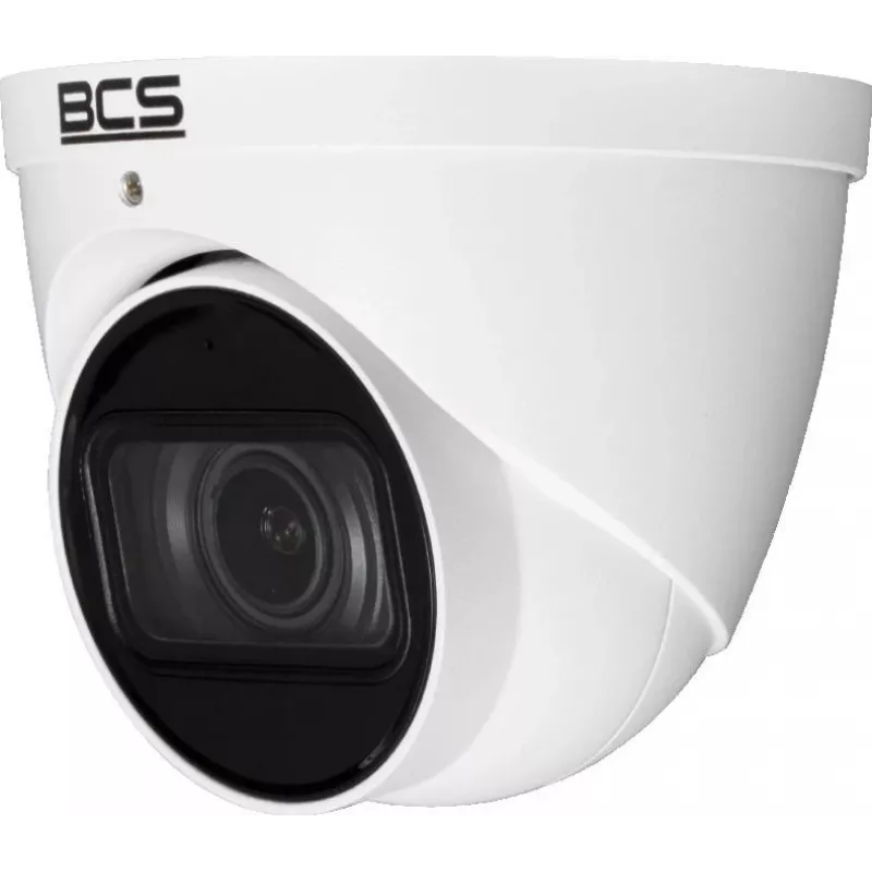 BCS L-EIP58VSR4-Ai1(2) 5MP IR Kopułkowa Kamera IP z Obiektywem Motoryzowanym, SMD Plus, Ochrona Obwodowa, Detekcja Twarzy, IP67, IK10, PoE