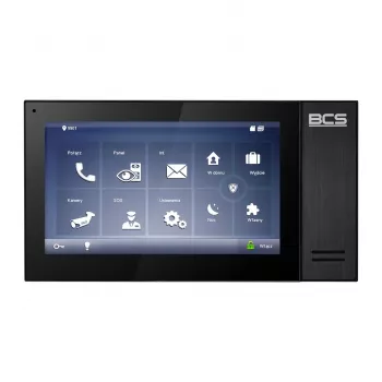 BCS-MON7400B-S 7-calowy monitor TFT-LCD z HDMI, VGA, BNC, czarny