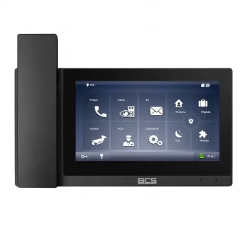 BCS-MON7500B-S 7-calowy monitor dotykowy, czarny