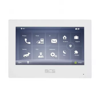 BCS-MON7700W-S 7-calowy monitor dotykowy z Wi-Fi i PoE