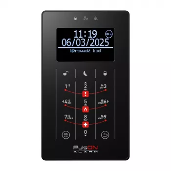 BCS PulsON LCD(BL)/S BL Dwukierunkowy Pilot do Systemów Alarmowych Samochodowych