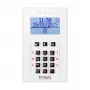 BCS PULSON LCD/C WH Zegar budzikowy z wyświetlaczem LCD, biały