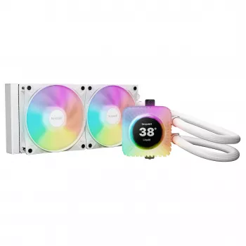 be quiet! Light Loop IO LCD 240mm biały chłodzenie cieczą All-in-One do procesora