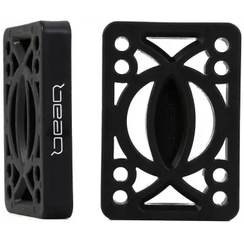Bear Flat 1/4 Risers Set of 2 - Black