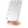 Beautifly GlamourVue LED Makeup Mirror z 3 trybami światła, płynną regulacją jasności, powiększeniem 1x/5x, panelem dotykowym, akumulatorem 2000mAh, USB-C, biały