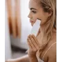 Beautifly Peeling Scrub Mini - Ultrasoniczne urządzenie do kawitacji twarzy z EMS Microcurrent, Biały Różowe Złoto