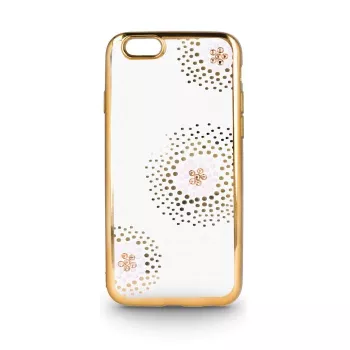 Beeyo Sony Xperia E5 Flower Dots TPU Case Gold