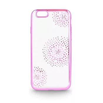 Beeyo Sony Xperia E5 Flower Dots TPU Case Pink