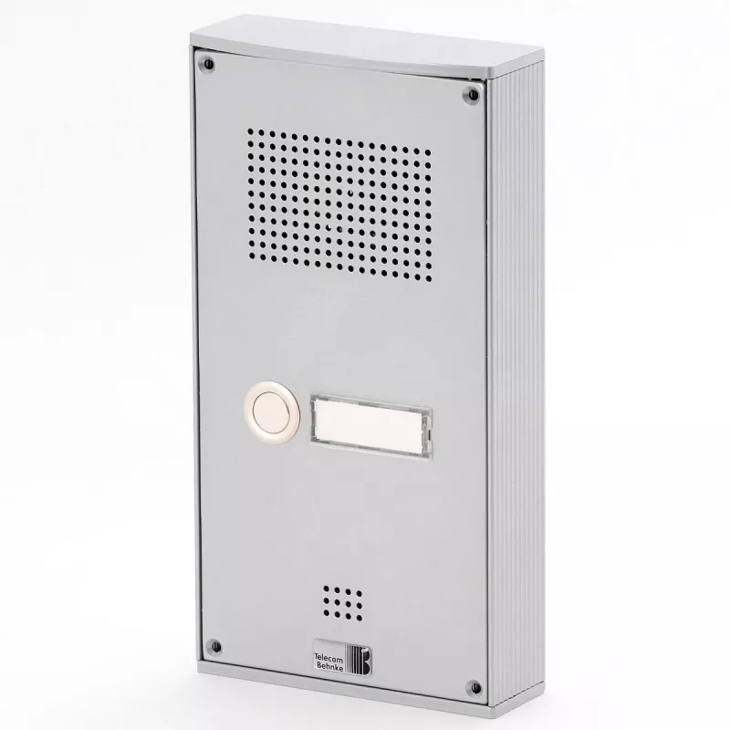 Behnke Serie 5 Zestaw domofonu IP natynkowego 1 przycisk srebrny (5-0055)