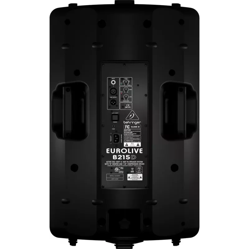 Behringer B215D Aktywny 550W 15 cali 2-drożny głośnik PA z Bluetooth i DSP