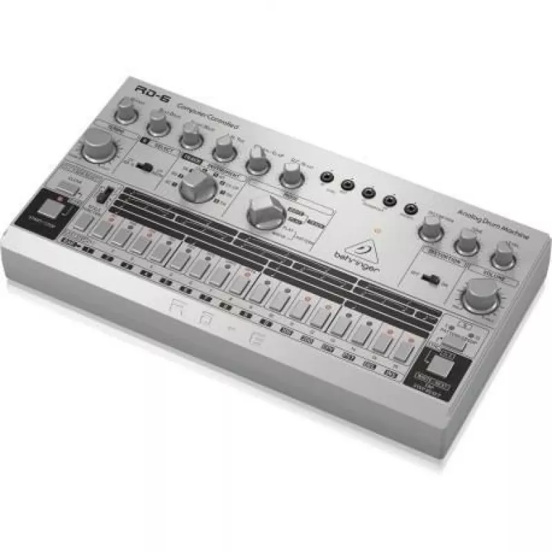 Behringer RD-6-SR Analogowy automat perkusyjny - Srebrny
