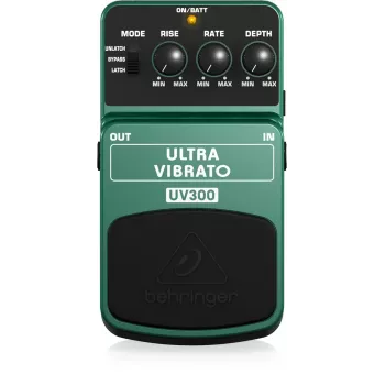 Behringer UV300 Ultra Vibrato Pedał efektowy zielono-czarny