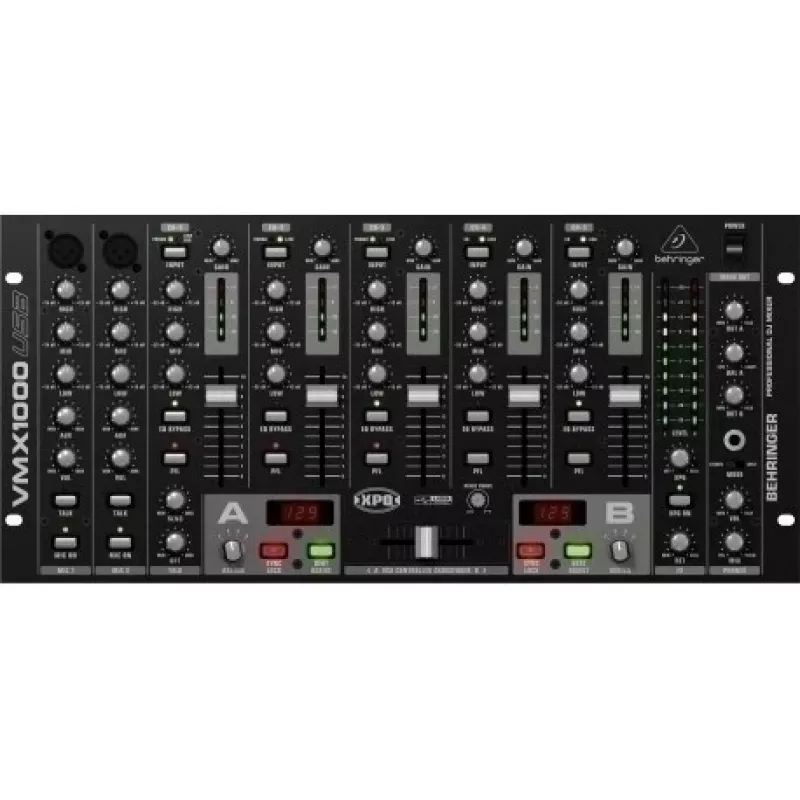 Behringer VMX1000USB Mikser DJ z interfejsem USB Audio