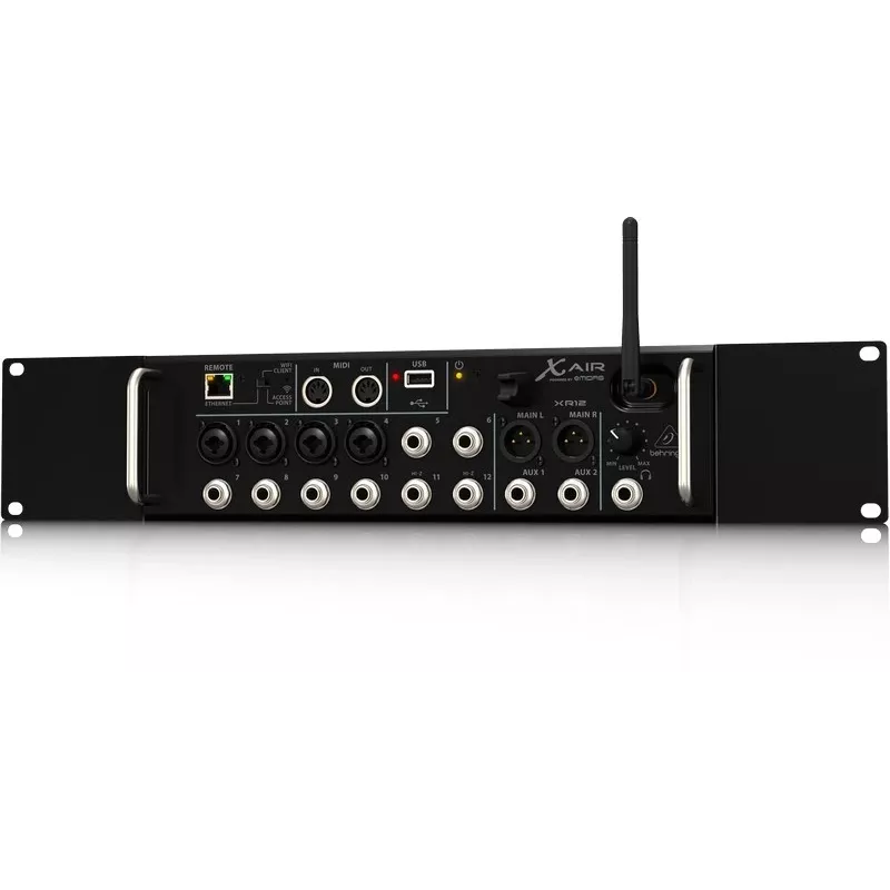 Behringer XR12 Audio Mixer 12 Channels Black