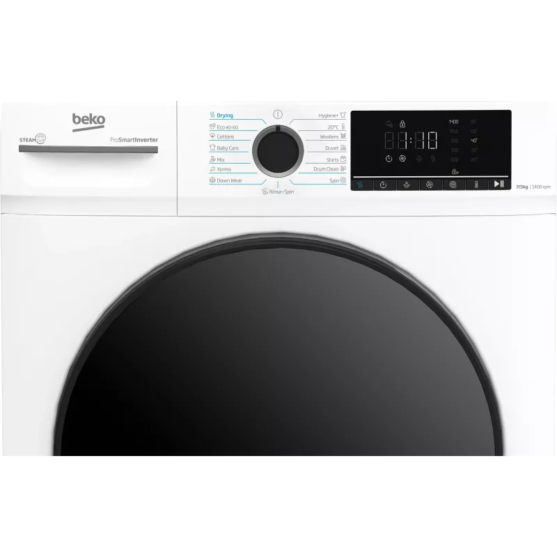Pralko-suszarka BEKO BMM5DFO5741W, 7 kg prania / 5 kg suszenia, 1400 obr/min, klasa energetyczna D, biała