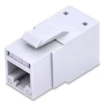 Belden REVConnect 10GX Cat6A UTP modularne gniazdo keystone, czarne