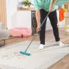 Beldray LA00000011UFEU7 Anti-Bac Dual Action Rubber Head Broom z teleskopowym uchwytem, szary/czarny