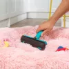 Beldray LA00000016TQEU7 Lint Roller Brush - Wielorazowa, samooczyszczająca się, dwustronna szczotka do ubrań, tapicerki, sierści zwierząt - szary/biały
