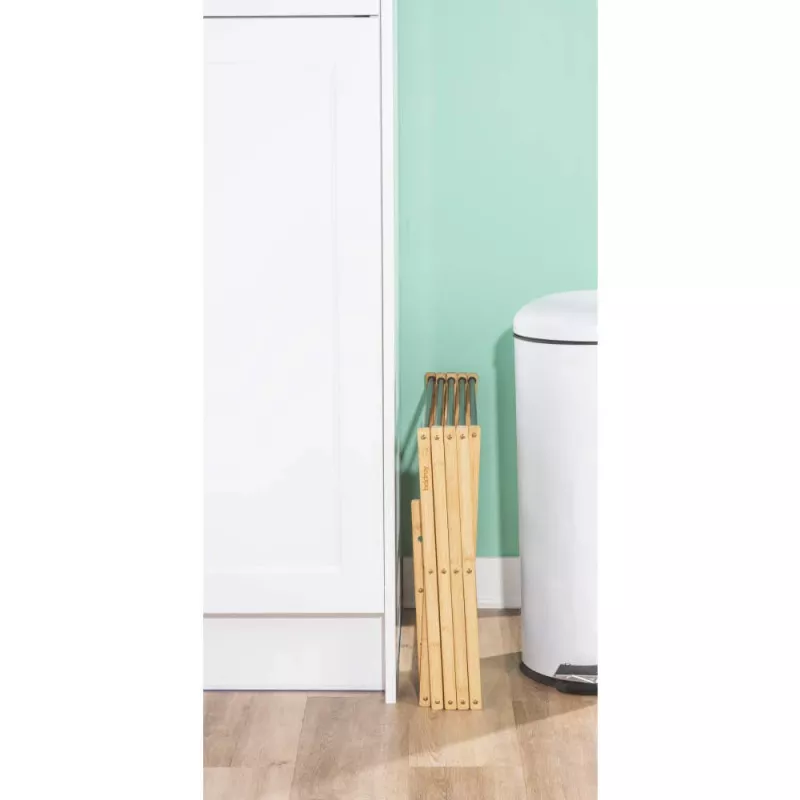 Beldray LA00000050EU7 4 Tier Bamboo Clothes Airer