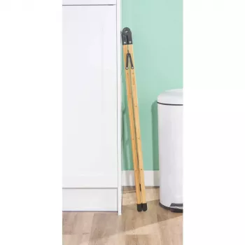 Beldray LA00000051EU7 Bambusowy Suszarka na Ubrania - Składana A-Frame, 7m Powierzchni Suszenia, 12 Prętów, 2 Poziomy, Naturalny Bambus