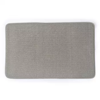Beldray LA00000099NEU7 Antypleśniowa Mata Łazienkowa z Pianki Memory Foam 50 x 80 cm, Szary