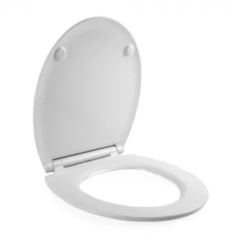 Beldray LA00000201WPEU7 Anti-bac Ultra-Slim Deska sedesowa, biała