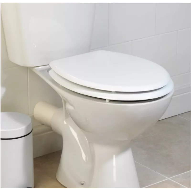 Beldray LA032355WFPEU7 Drewniana deska sedesowa biała