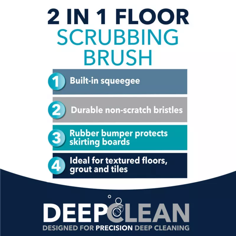 Beldray LA034009FPEU7 Deep Clean 2 In 1 Floor Scrub Brush
