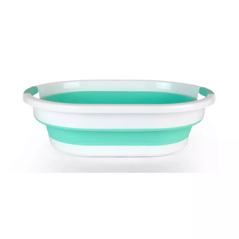 Beldray LA034816MNTFPEU7 Składany kosz na pranie 28L Biały/Miętowy