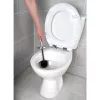 Beldray LA036034SSPEU7 Anti-bac Elastyczna Szczotka do WC, Srebrny