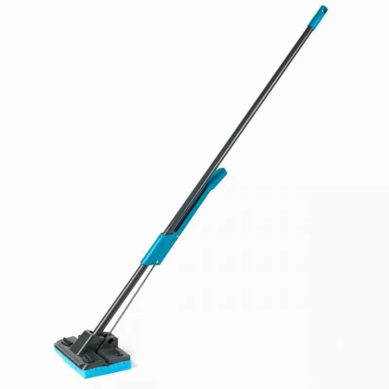Beldray LA050915FEU7 Mop gąbkowy z samowyżymaczem – szary/niebieski, gąbka PVA, stalowy uchwyt