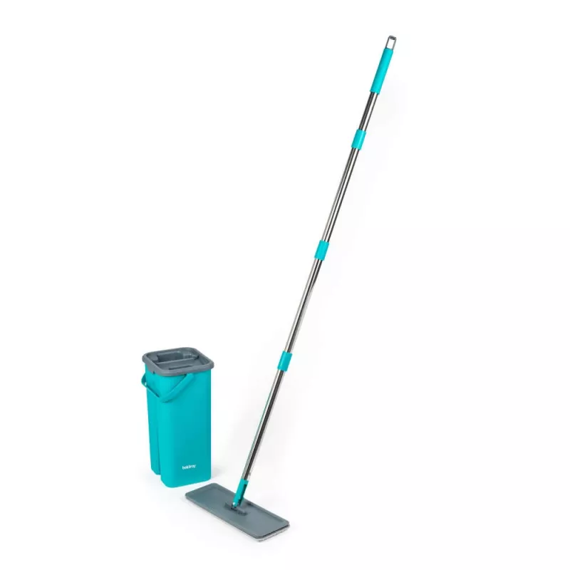 Beldray LA067234NPUF Anti-bac Mop z płaską głowicą i wiaderko