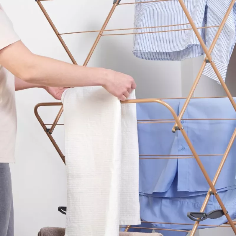 Beldray LA089397GRYEU7 150 Years 3 Tier Airer Grey & Copper