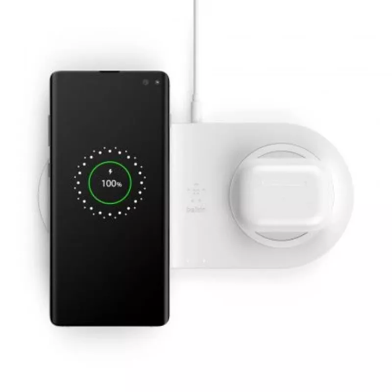 Belkin Dual Wireless Charging Pad 10W White