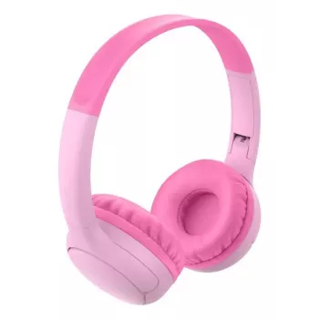 Belkin SoundForm Mini 2 Kids Bezprzewodowe Słuchawki Nauszne dla Dzieci z Etui, Różowy