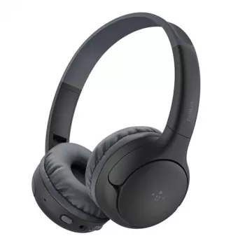 Belkin Soundform Mini 2 Bezprzewodowe słuchawki nauszne dla dzieci, czarny