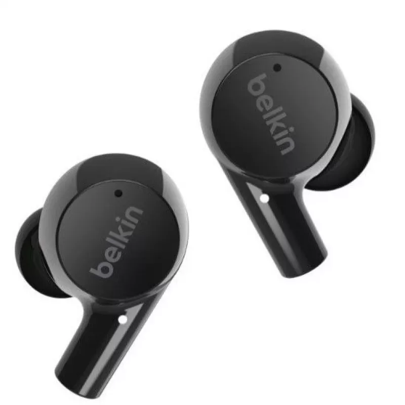 Belkin SoundForm Rise True Wireless Earbuds z mikrofonem, Bluetooth 5.2, IPX5, czarny