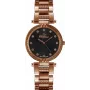 BELLEVUE D26 Damski Zegarek Kwarcowy Analogowy 32mm Koperta ze Stali Nierdzewnej Czarny Skórzany Pasek